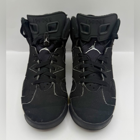 Nike Air Jordan 4.5 Retro GS Metallic Black Silver DX2835-001 Size 4.5Y Kids - Picture 9 of 11